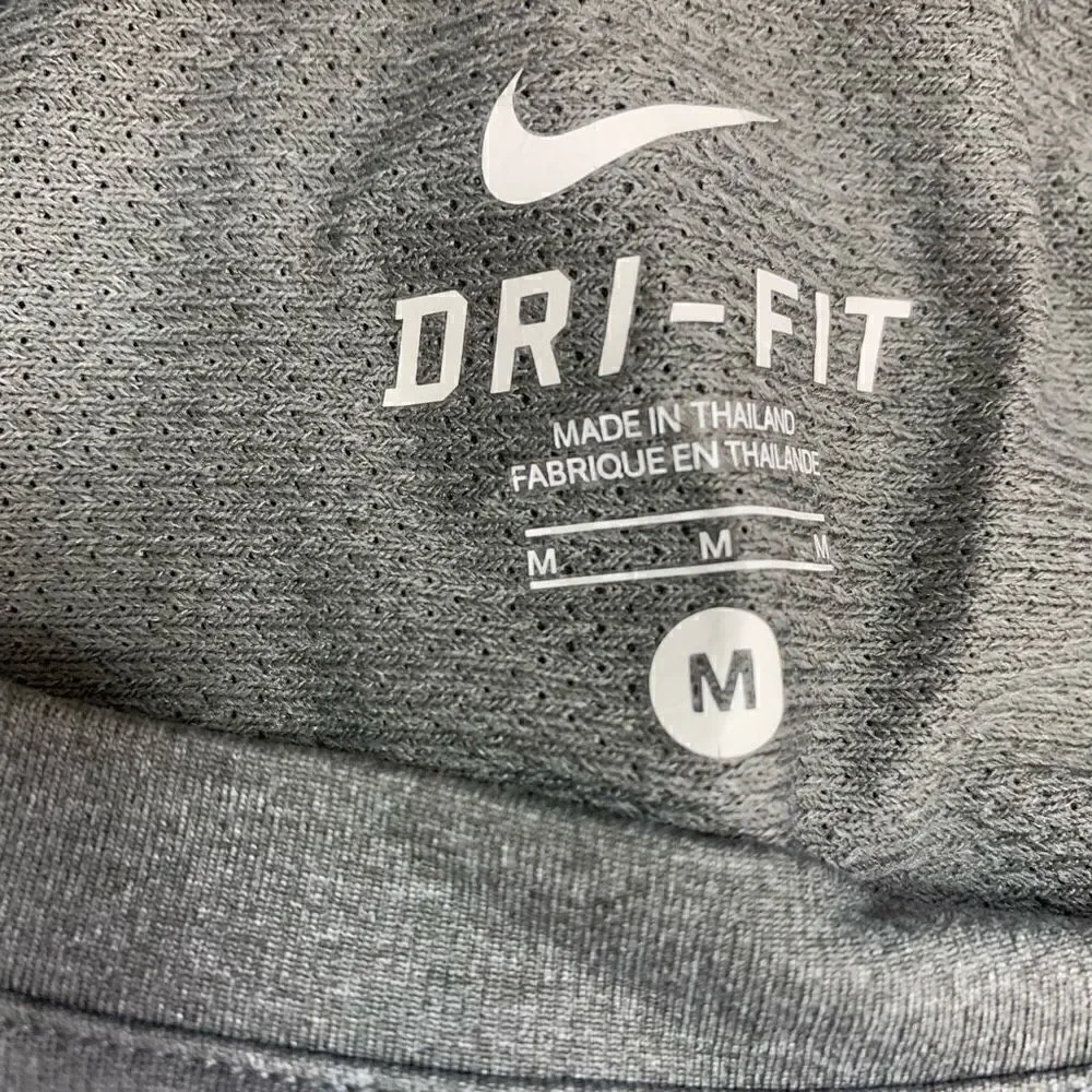 Nike Manchester United Gray Medium Dri Fit Training Jersey T Shirt (q1)